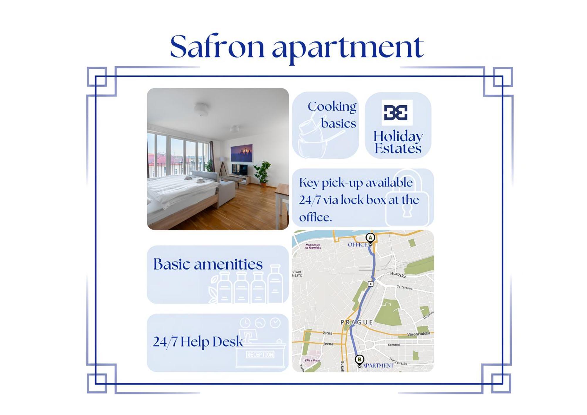 Sunny Safron Apartamento Praga